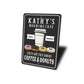 Coffee And Donuts Sign