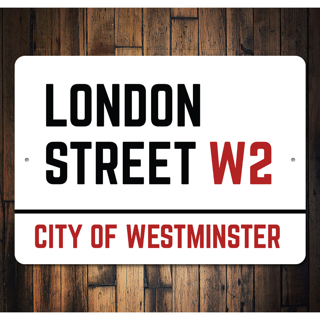 London Street Sign