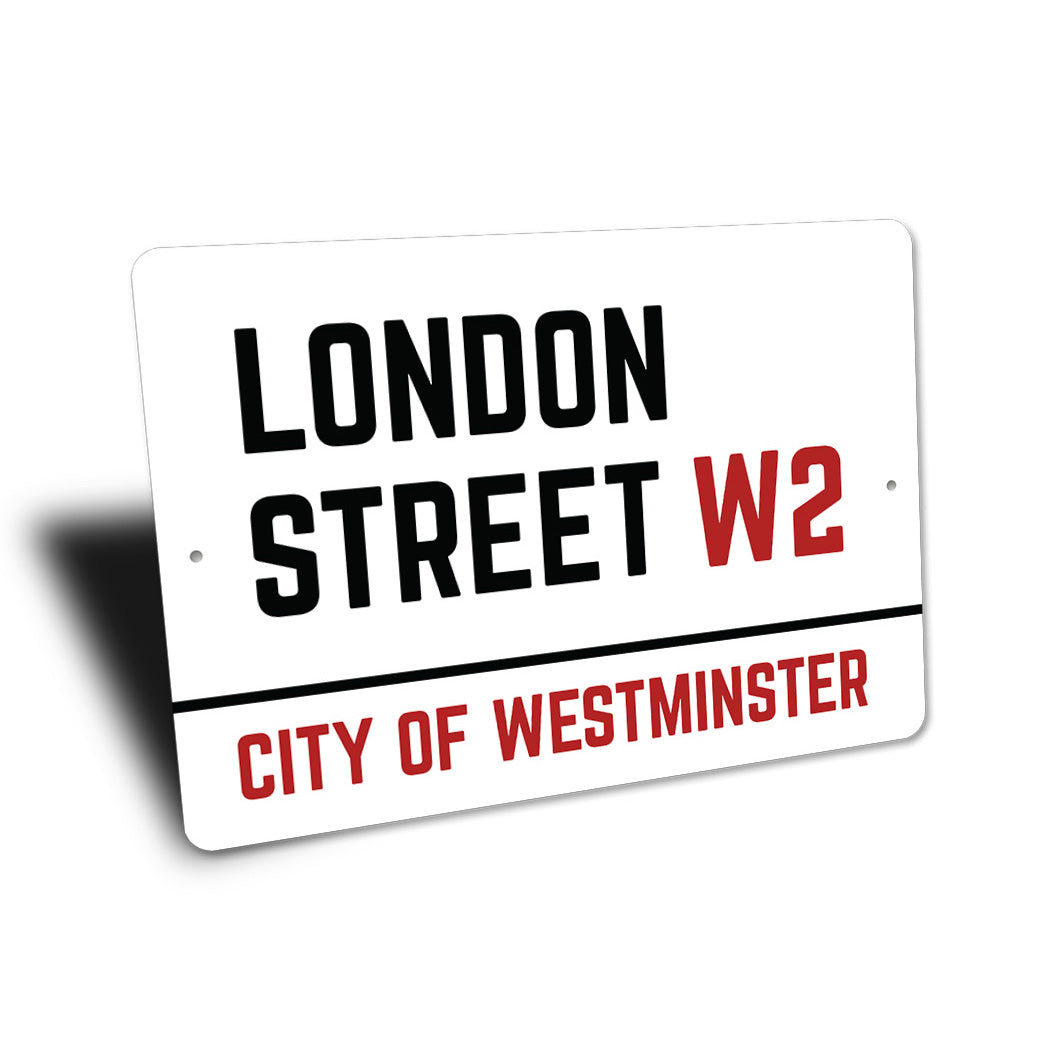 London Street Sign