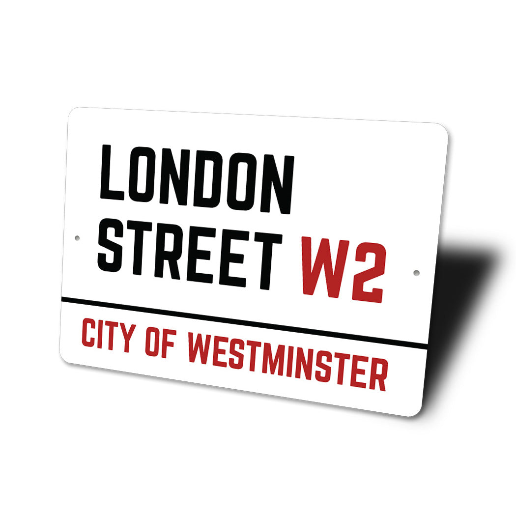 London Street Sign