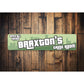 Retro Kid Gaming Room Sign