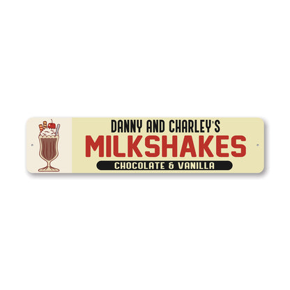 Homemade Milkshakes Sign