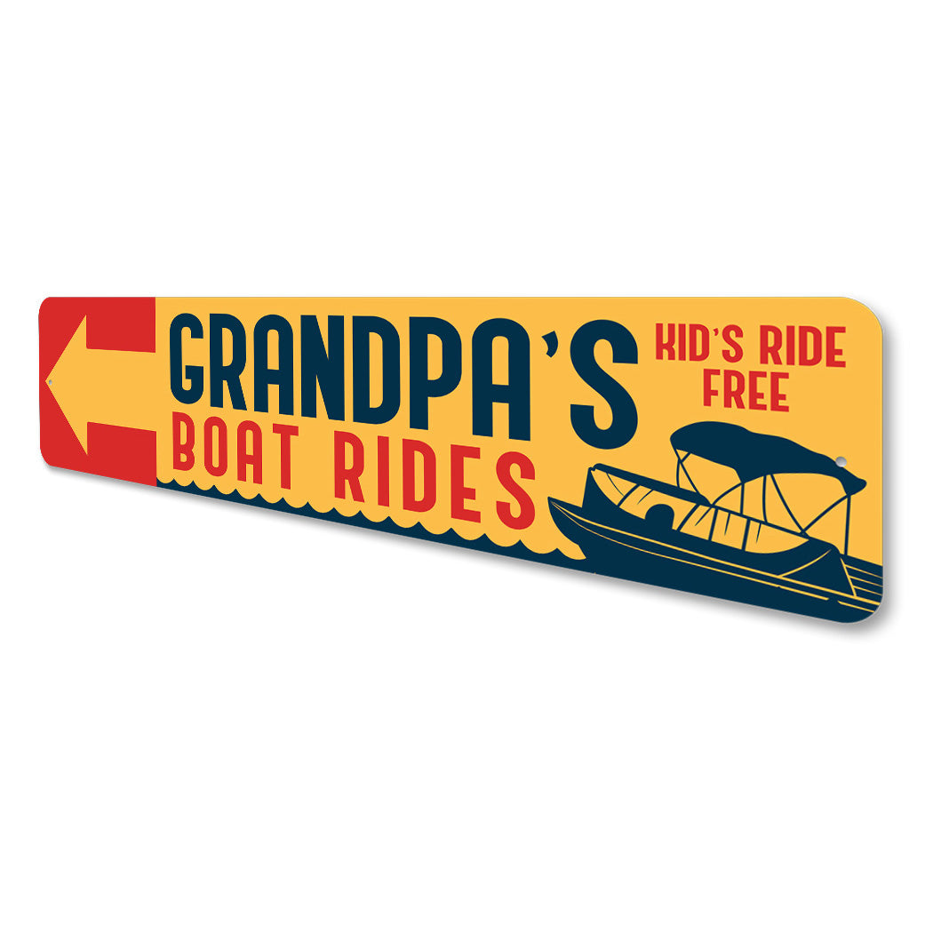 Cool Rides Sign Custom Boat Rides Sign – Lizton Sign Shop Wholesale