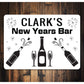 New Years Family Bar Sign