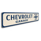 Chevrolet Garage Genuine Chevy Parts Sign