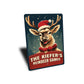 Personalized Family Reindeer Games Sign
