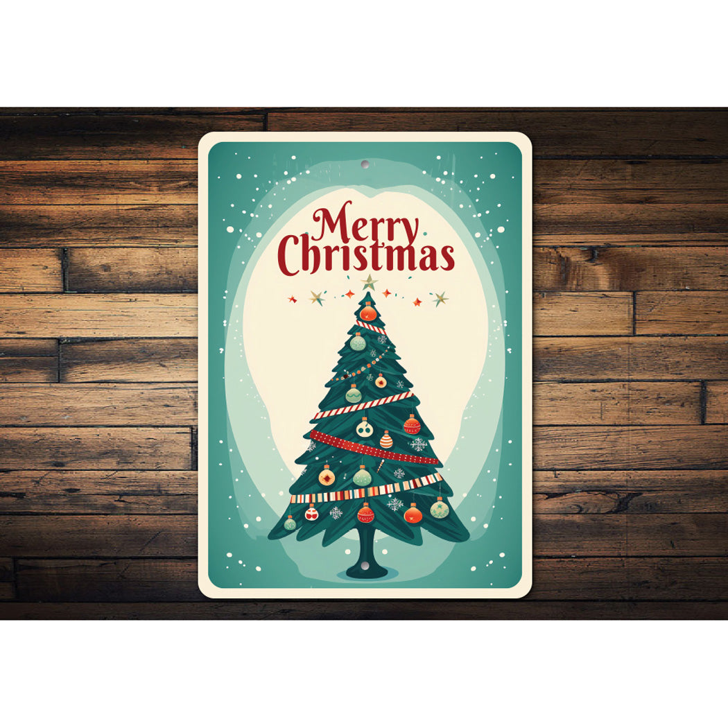 Personalized Merry Christmas Sign