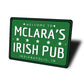 Welcome To Custom Irish Pub Sign