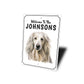 Afghan Hound Welcome To Personalized Sign