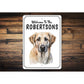Anatolian Shepherd Dog Welcome To Personalized Sign