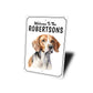 Beagle Welcome To Personalized Sign