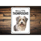 Catalan Sheepdog Welcome To Personalized Sign