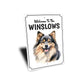 Finnish Lapphund Welcome To Personalized Sign