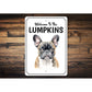 French Bulldog Welcome To Personalized Sign