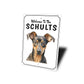 German Pinscher Welcome To Personalized Sign
