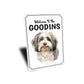 Havanese Welcome To Personalized Sign