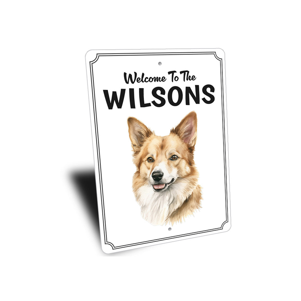 Icelandic Sheepdog Welcome To Personalized Sign