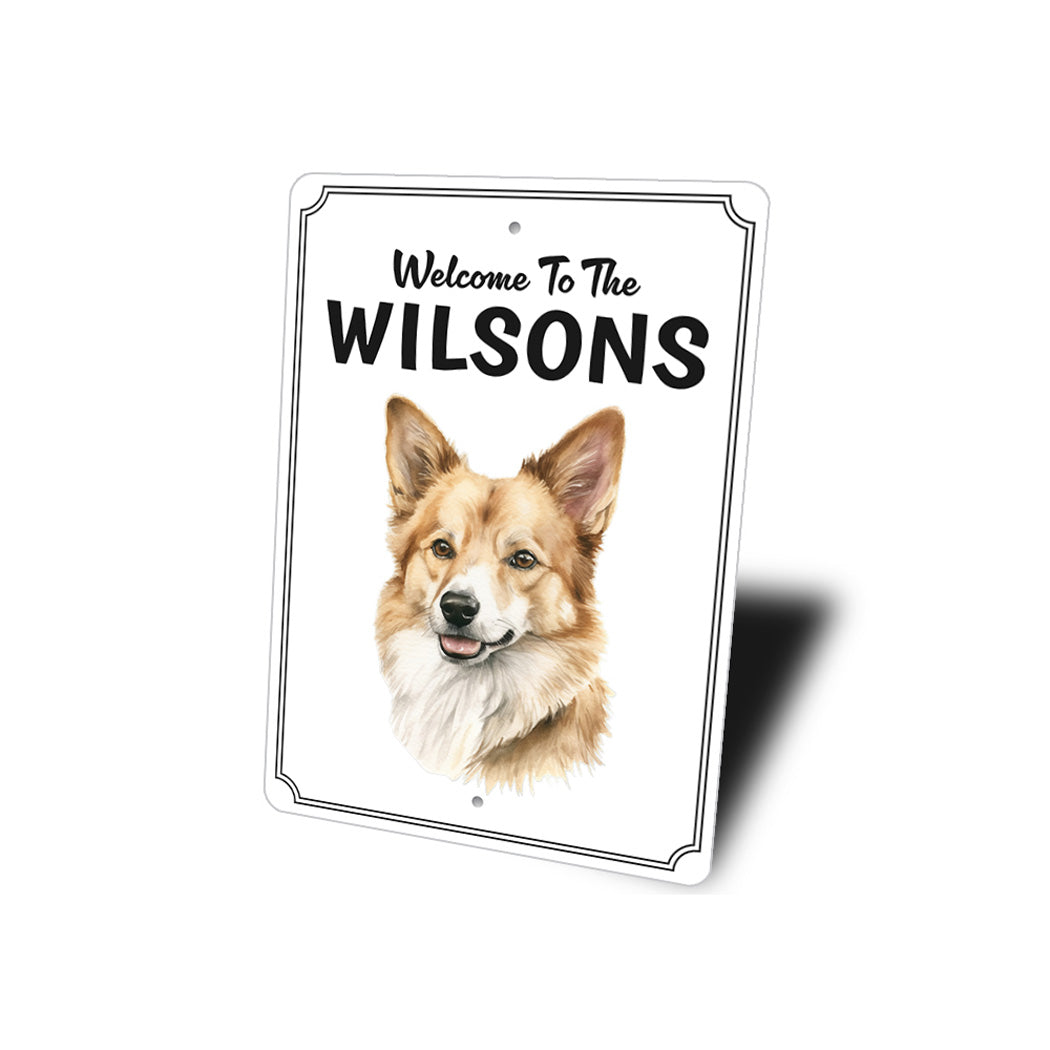 Icelandic Sheepdog Welcome To Personalized Sign