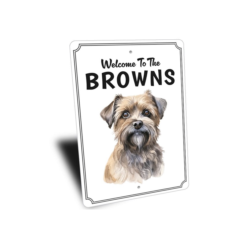 Norfolk Terrier Welcome To Personalized Sign