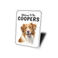 Nova Scotia Duck Tolling Retriever Welcome Sign