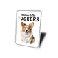 Pembroke Welsh Corgi Welcome To Sign