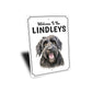 Russian Terrier Welcome To Personalized Sign