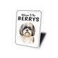 Shih Tzu Welcome To Personalized Sign
