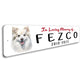 American Eskimo Dog In Loving Memory Pet Sign