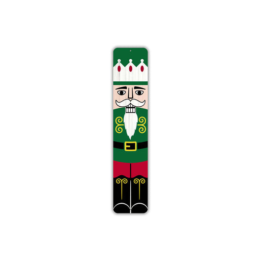 Nutcracker King Christmas Metal Sign