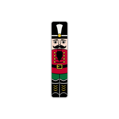 Nutcracker Soldier Christmas Metal Sign