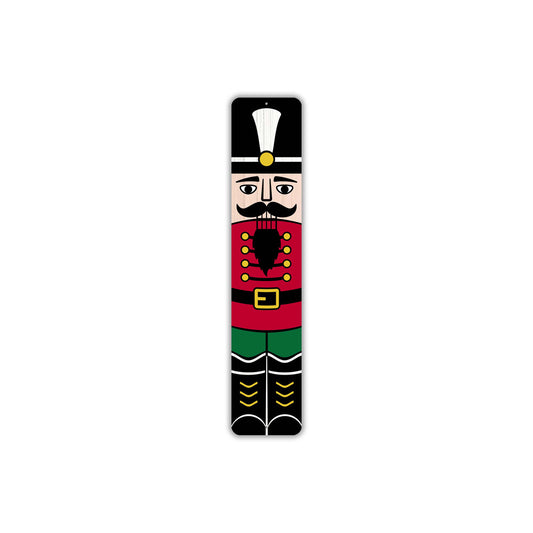 Nutcracker Soldier Christmas Metal Sign