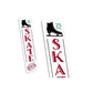 Skate Rental 25 Cents Metal Sign