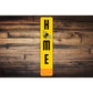 Home Honeybee Metal Sign