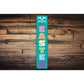 Hoppy Easter Bunny Metal Sign