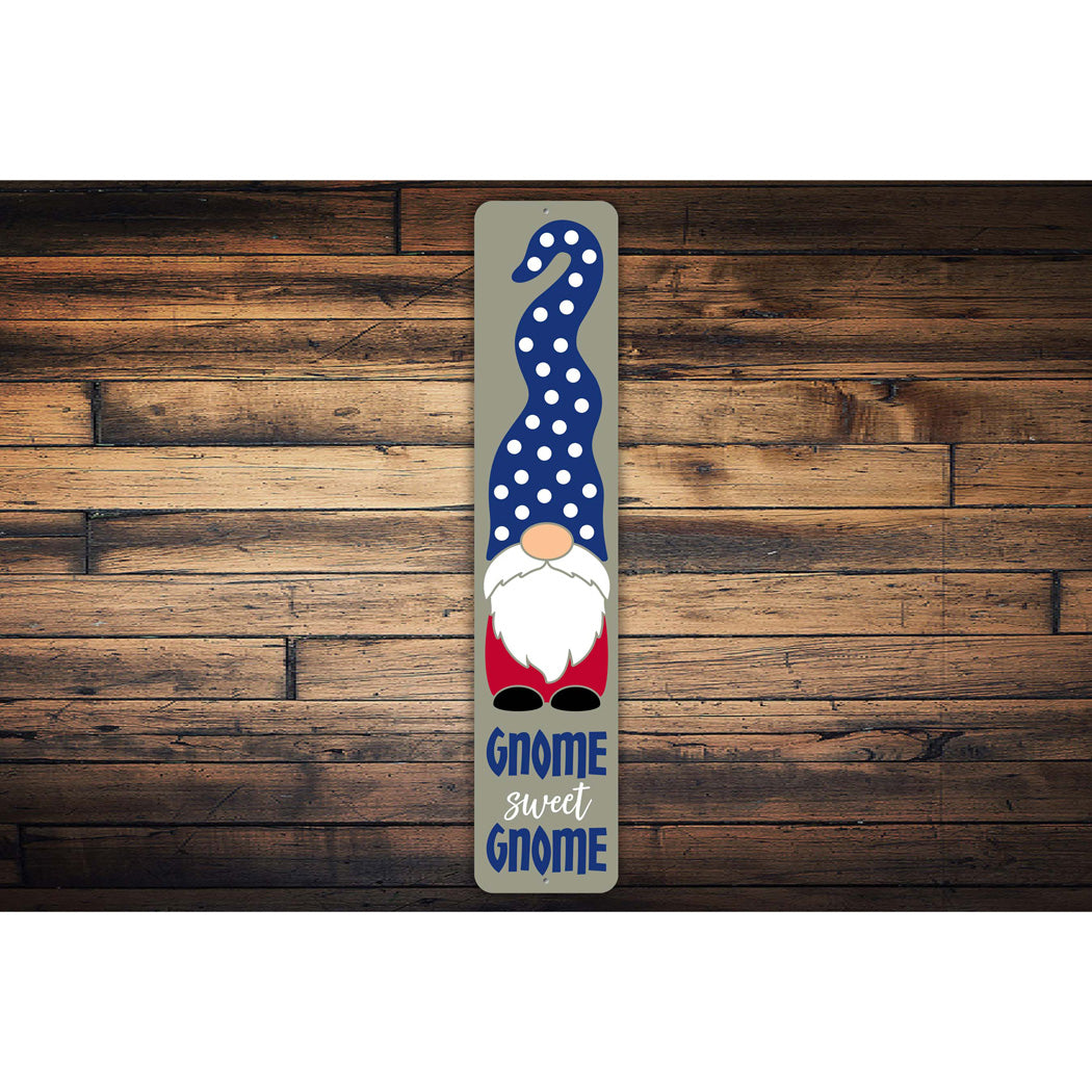 Gnome Sweet Gnome Polkadot Sign