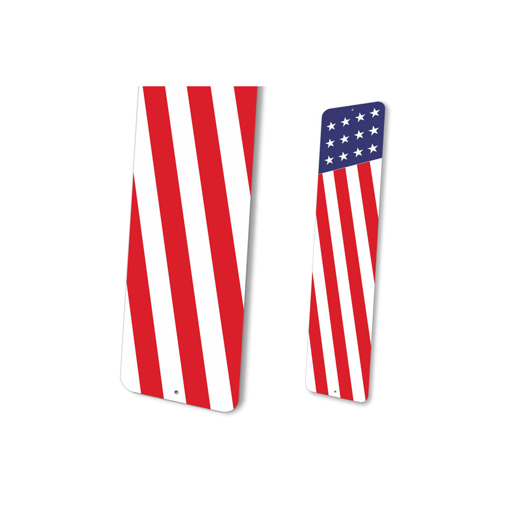 American Flag Design 3 Sign