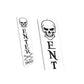 Enter If You Dare Skull Halloween Sign