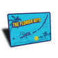 The Florida Keys Map Metal Sign, Beach House Metal Sign