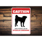 Patrolled By Appenzeller Sennenhunde Caution Sign