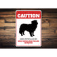 Patrolled By Nova Scotia Duck Tolling Retriever Caution Sign