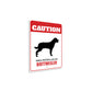 Patrolled By Rottweiler Caution Sign