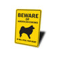 American Eskimo Dog Beware He Will Steal Your Heart K9 Sign