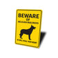 Belgian Malinois Dog Beware He Will Steal Your Heart K9 Sign