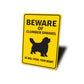 Clumber Spaniel Dog Beware He Will Steal Your Heart K9 Sign