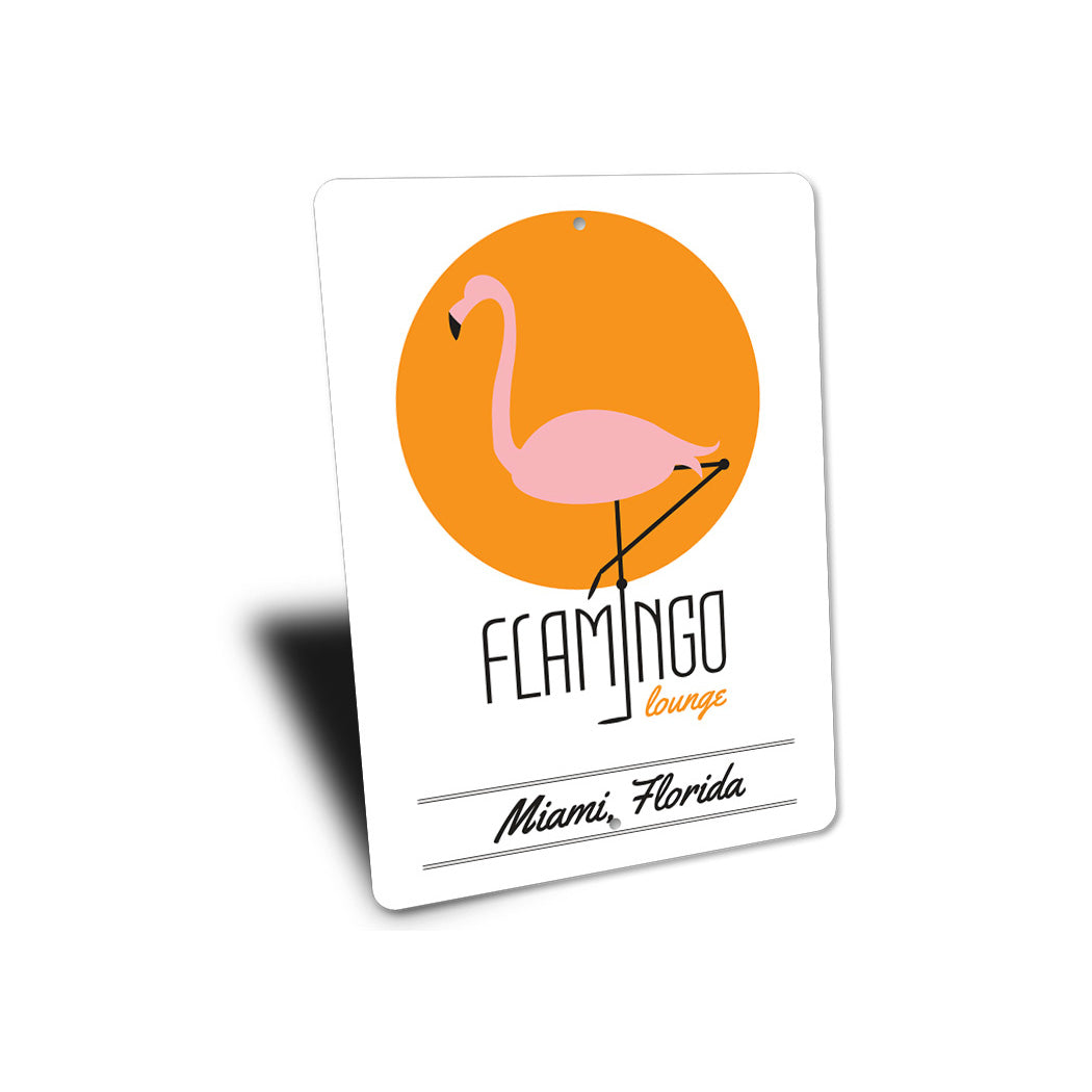 Flamingo Lounge Miami Florida Sign
