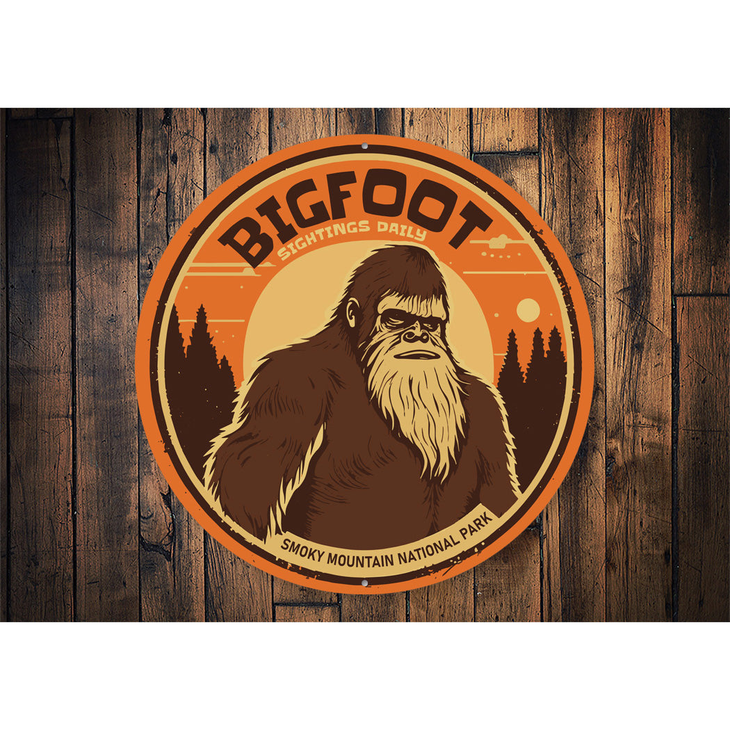 Bigfoot Sightings Smoky Mountain Sign