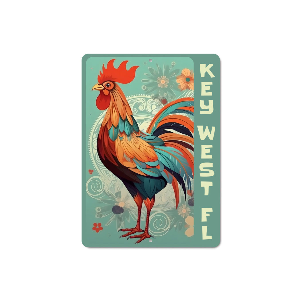 Key West Rooster Sign