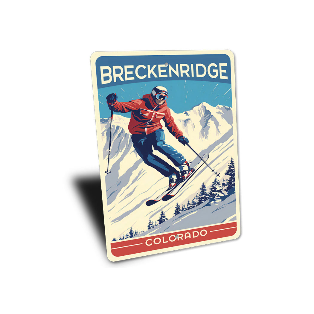 Ski Breckenridge Sign