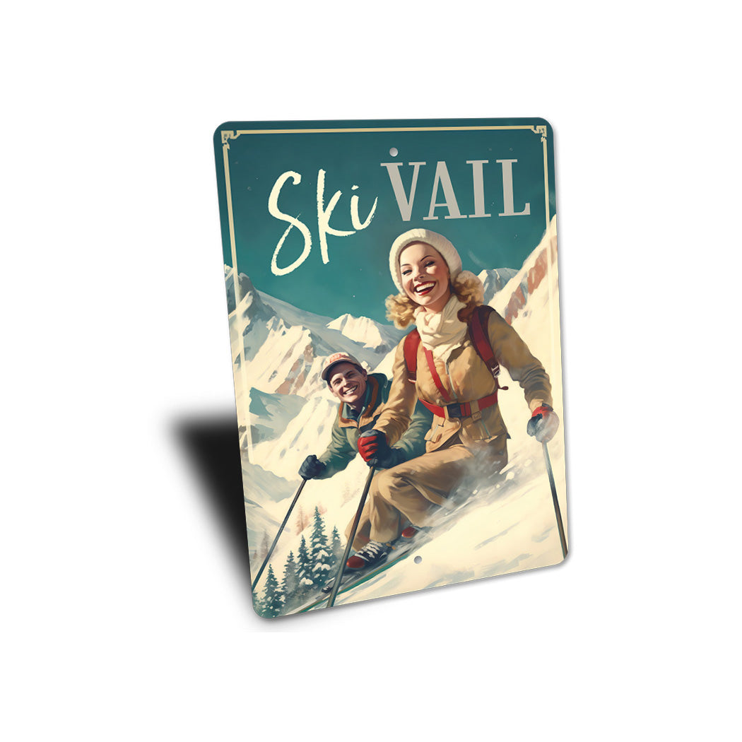 Ski Vail Sign