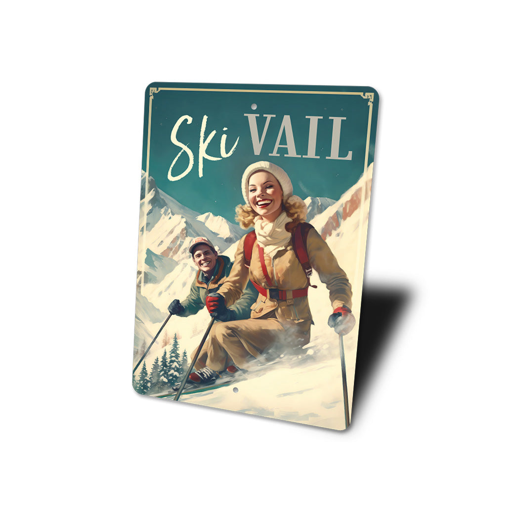 Ski Vail Sign